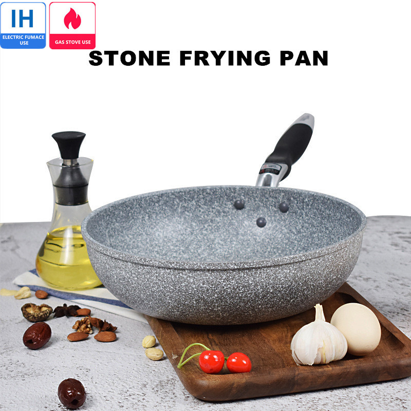 Electric Griddle Pancake - Non-Stick Pan Durable Stone Frying Wok