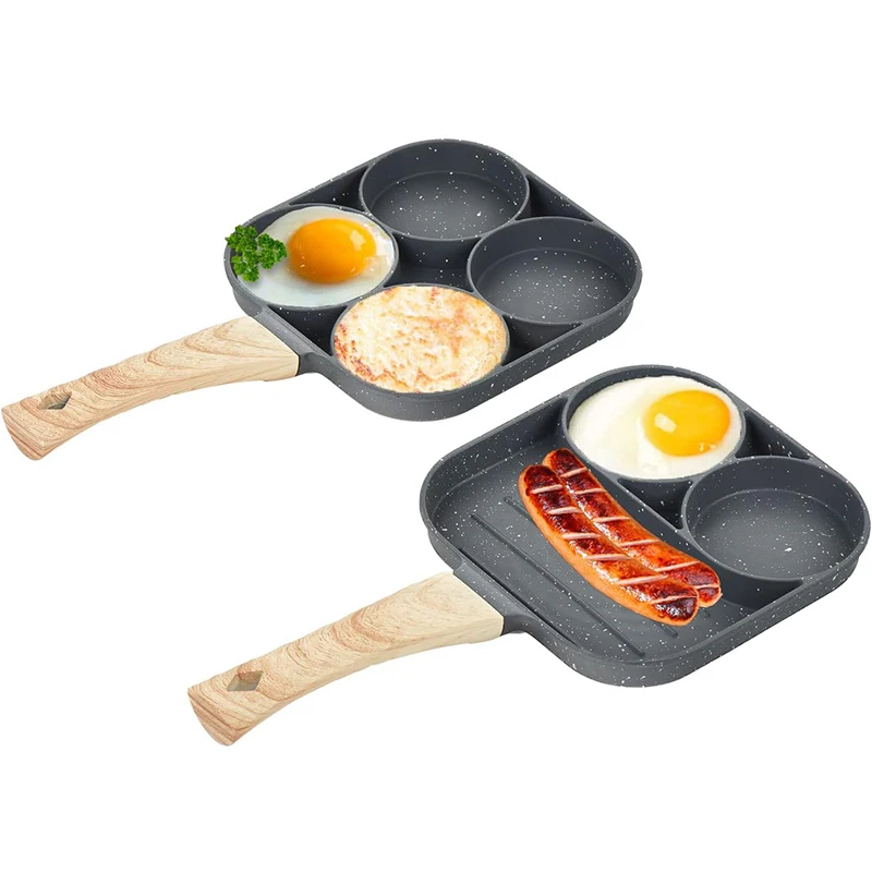 Pancake Egg Frying Pan 4 Cups  - Electric Griddle Pancake 评论和价格