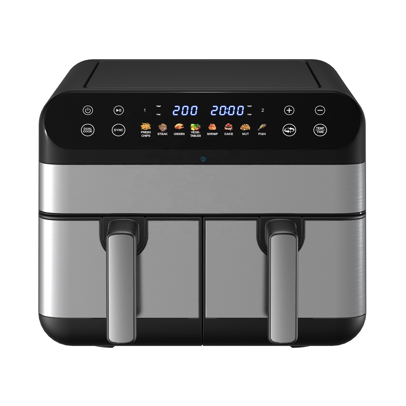 Double 5L Cooking Baskets Deep - Air Fryer 5L Digital 评论和价格