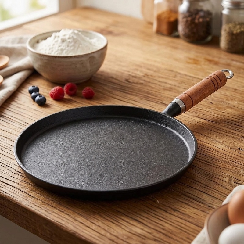 20/23/26cm Cast Iron Frying Pa - Electric Griddle Pancake 评论和价格