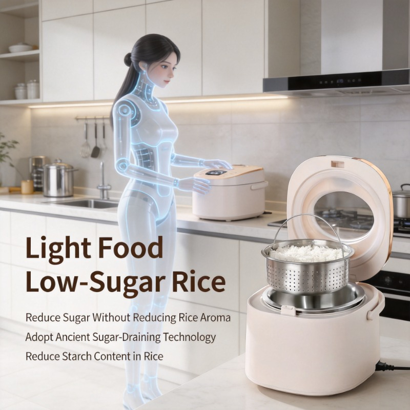 Smart Low Sugar Electric Rice  - Kitchen Appliances Lowes 评论和价格