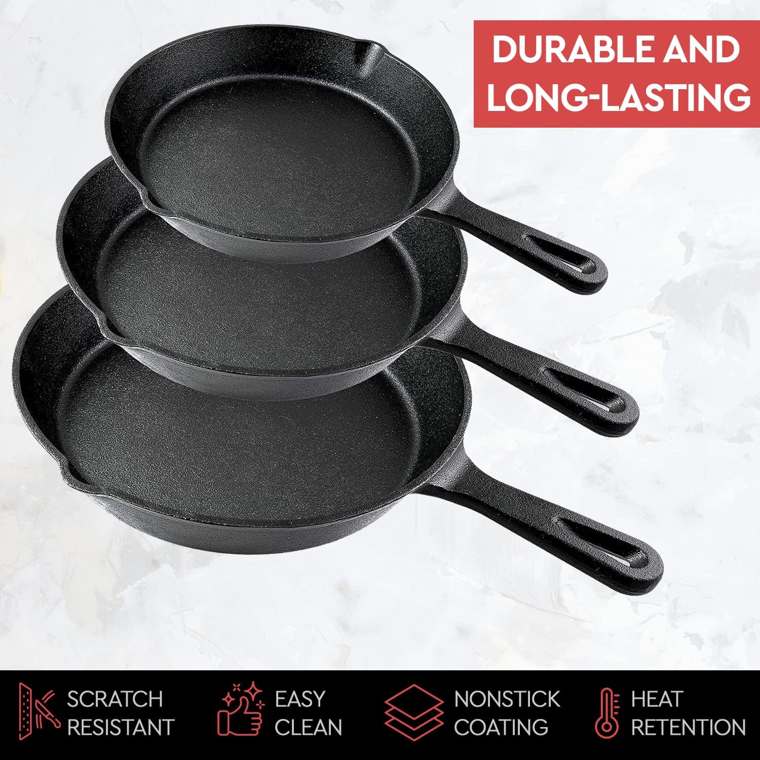14/16/20cm Cast Iron Frying Pa - Electric Griddle Pancake 评论和价格