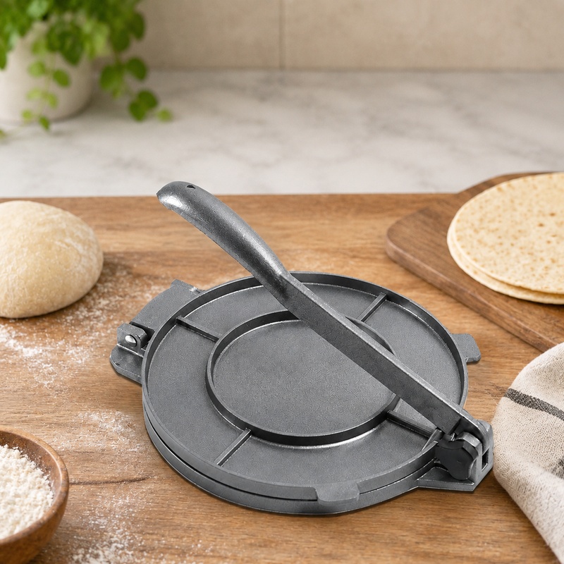 Durable Aluminum Tortilla Pres - Tortilla Press Cast 评论和价格