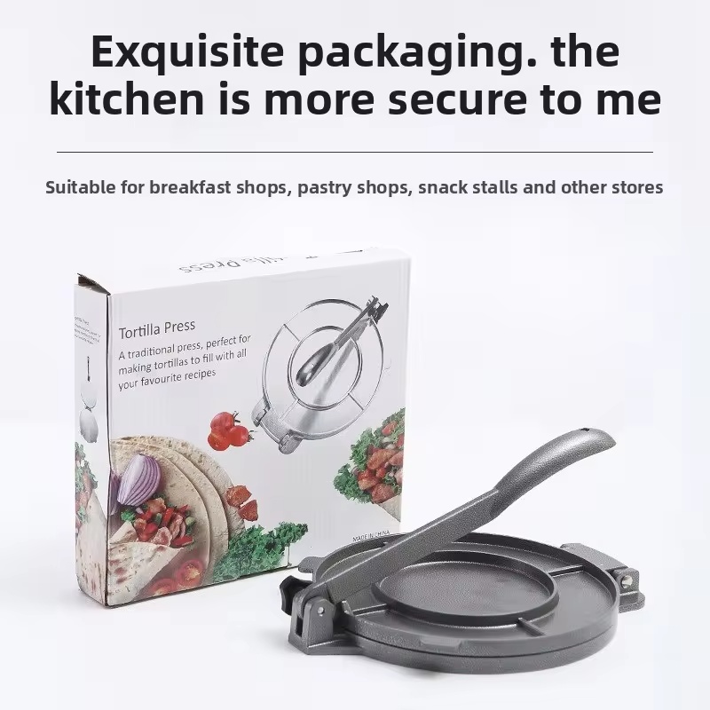 Durable Aluminum Tortilla Pres - Tortilla Press Cast 评论和价格